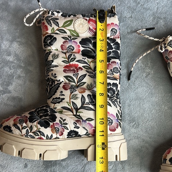 🎉HOST PICK🎉Farm Rio Floral Lug Sole Tall Shaft Boot Size EU40 US9 - Picture 12 of 14